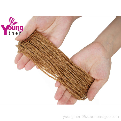 Zizi box Crochet Hair Extensions Crochet Braiding hair Zizi Box Braids 28 inch Micro Knot Zizi Braids Curly